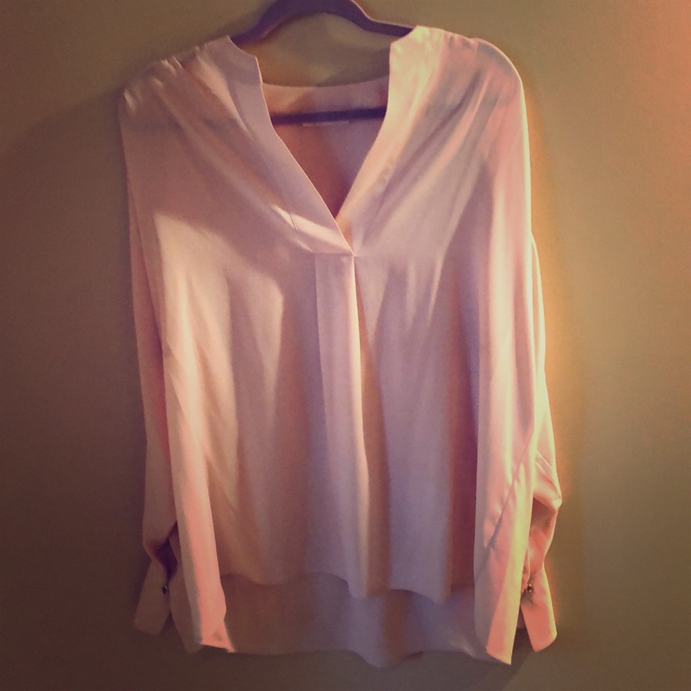 Calvin Klein Pink Dress Blouse Size 1X